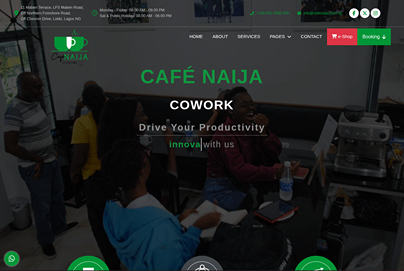 CafeNAIJA Website